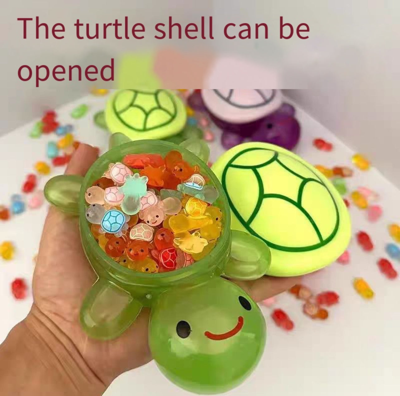 Luminous  Super Giant Turtle Orgnizer Box